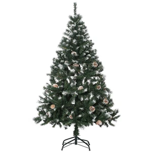 5FT Artificial Christmas Tree Xmas Indoor Decoration, Automatic Open HOMCOM - Picture 1 of 9