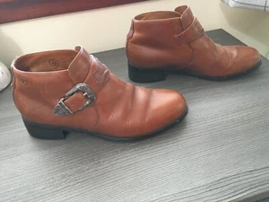 Ariat Ladies Leather Ankle Boots, Size Uk 6M - Picture 1 of 19