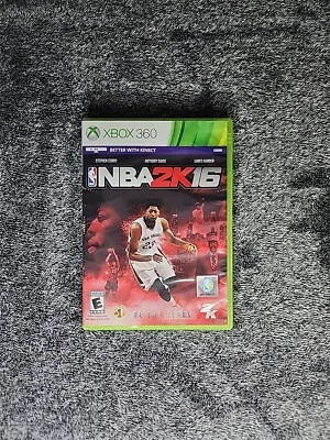 NBA 2K16 (Microsoft Xbox 360) Anthony Davis Cover Manual - Tested - Image 1 of 4