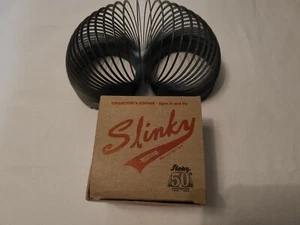 VINTAGE SLINKY Retro Throwback 1995 -  50 years Special Edition IN ORIGINAL BOX - Picture 1 of 5