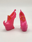 Monster High Doll G1 Gigi Grant 13 Wishes Shoes* | Pink Heels Slippers Gold