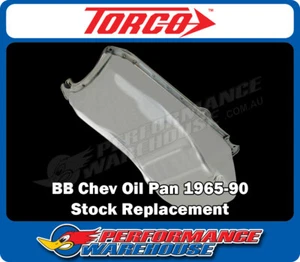 Repuesto de sumidero de cárter de aceite Big Block Chevy 1965-90 sin chapar - Imagen 1 de 2