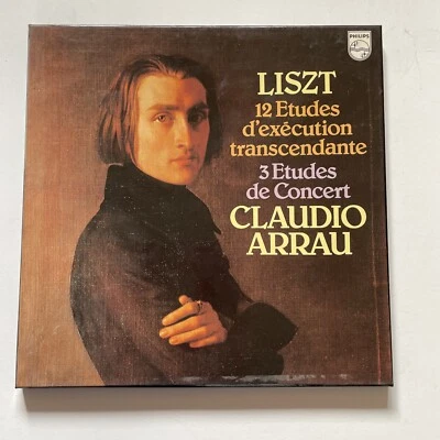 PHILIPS STEREO 6747 412 (2 LP) LISZT 12 TRANSCENDENTAL ETUDES *CLAUDIO ARRAU* - Image 1 of 4