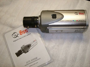 Home or Office Security Camera -  Q-See QPSCDC Color CCD Security Camera - Picture 1 of 8