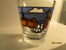 Chicago Illinois -  Skyline /Scenes Shot Glass - new