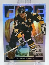 1994-95 Leaf Fire on Ice #9 Mario Lemieux