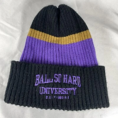 Baltimore Ravens Ball So Hard University Invierno Gorro Gorra Terrell Suggs Foto 1 de 4