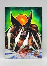 Wolverine Sketch Card From  Into The Spiderverse By Tony Scott Pack Pulled