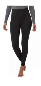 32 DEGREES Womens Cozy Heat High Waisted Leggings Black Large - Picture 1 of 1