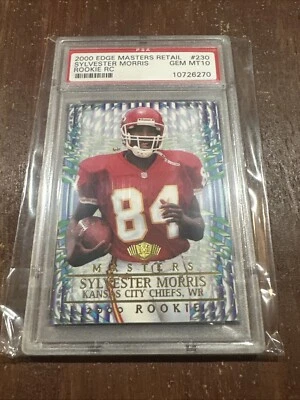 2000 Collectors Edge Masters Retail Sylvester Morris RC Card #230 PSA 10 - Image 1 of 2