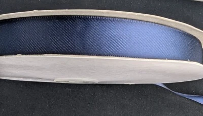 Roll Satin Ribbon 5/8 in x 100 yards Navy Blue  - New Old Stock, Free Ship - Image 1 of 4