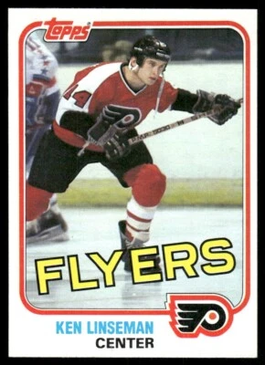 1981-82 Topps - Ken Linseman #107E - Image 1 of 2