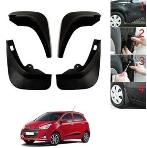 Mud Flaps Splash Guards FIT FOR Hyundai Grand i10(2014-2019) - Picture 1 of 4