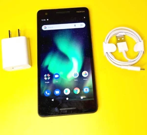 NOKIA 2.1 TA-1093 8GB UNLOCKED CELL PHONE ANDROID 9 CHATR ROGERS BELL TELUS FIDO - Picture 1 of 6