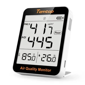 Temtop S1 Room Air Quality Monitor PM2.5 Monitor Air Quality Monitor - Picture 1 of 8
