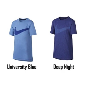 Nike Youth Boys Breathe Training Tee in Different Colors & Sizes - Picture 1 of 8