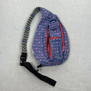 Kavu Rope Sling Crossbody Bag Sling Rucksack Festival Gear Fox Print Limited Ed. - Bild 1 von 8