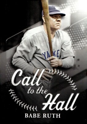 2025 Topps Call to the Hall #CTH14 Babe Ruth New York Yankees - Image 1 of 2