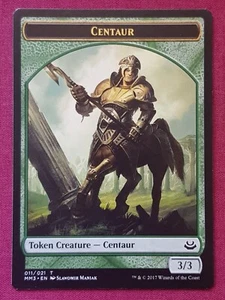 Magic The Gathering MODERN MASTERS 2017 MM3 CENTAUR token card MTG - Picture 1 of 2