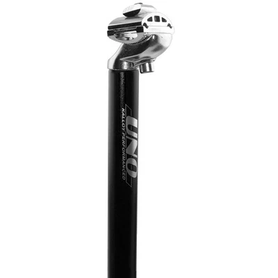 Reggisella bici diametro 28,6 mm lunghezza 400 mm in alluminio color nero - Immagine 1 di 4