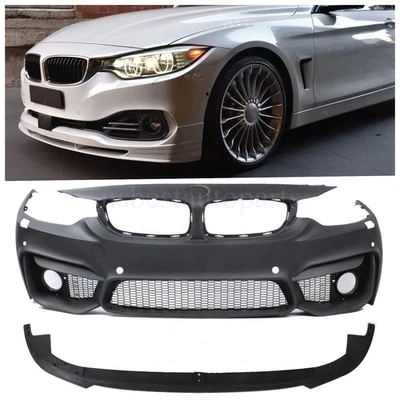 Front Bumper Assembly Cover Fit M4 Style For BMW 4 SERIES F32 F33 F36 2014-2020 - Image 1 of 4