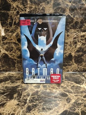 Batman - Mask of the Phantasm (VHS, 1994, Black Clamshell) Hollywood Video  - Image 1 of 4