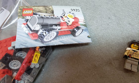 LEGO Adventurers: Island Racer (5920) Pre-owned, No box, Helmet subbed