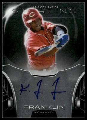 2013 Bowman Sterling #BSAP-KF Kevin Franklin Prospect Autographs - Image 1 of 2