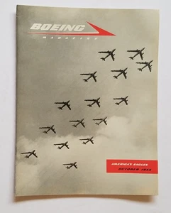Octubre 1955, revista Boeing.  Chinook, B-52 KC-135 707 B-47  - Imagen 1 de 2