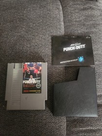 Mike Tyson's Punch-Out!! (NES, 1987) white bullets with the booklet