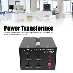 AC Power Transformer To Step Up To Voltage Converter Adjustable Input Cel - Picture 1 of 12