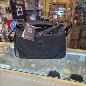 Travelpro Crew 11 Deluxe Travel Tote Bag 16" Underseater Black Shoulder Strap  - Picture 1 of 7