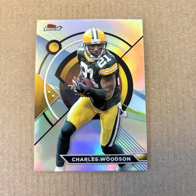 2023 Topps Composite - Topps Finest Charles Woodson #187 Refractor - Image 1 of 2