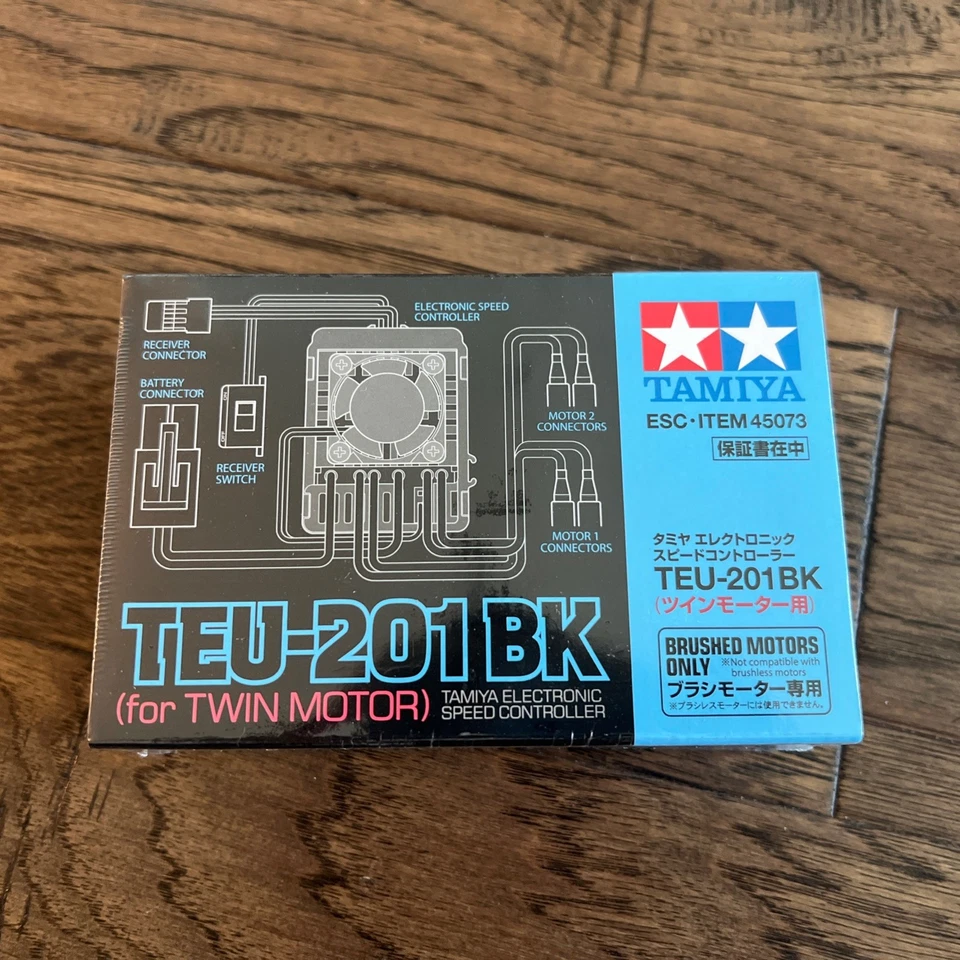 **NEW TAMIYA SUPER CLODBUSTER ESC TEU-201BK Dual +Fan BULLHEAD CLOD BUSTER TCEK - Image 1 of 1