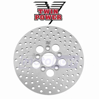 Twin Power Front Solid Hole Rotor for 2007-2010 Harley Davidson FXD Dyna wf - Image 1 of 4