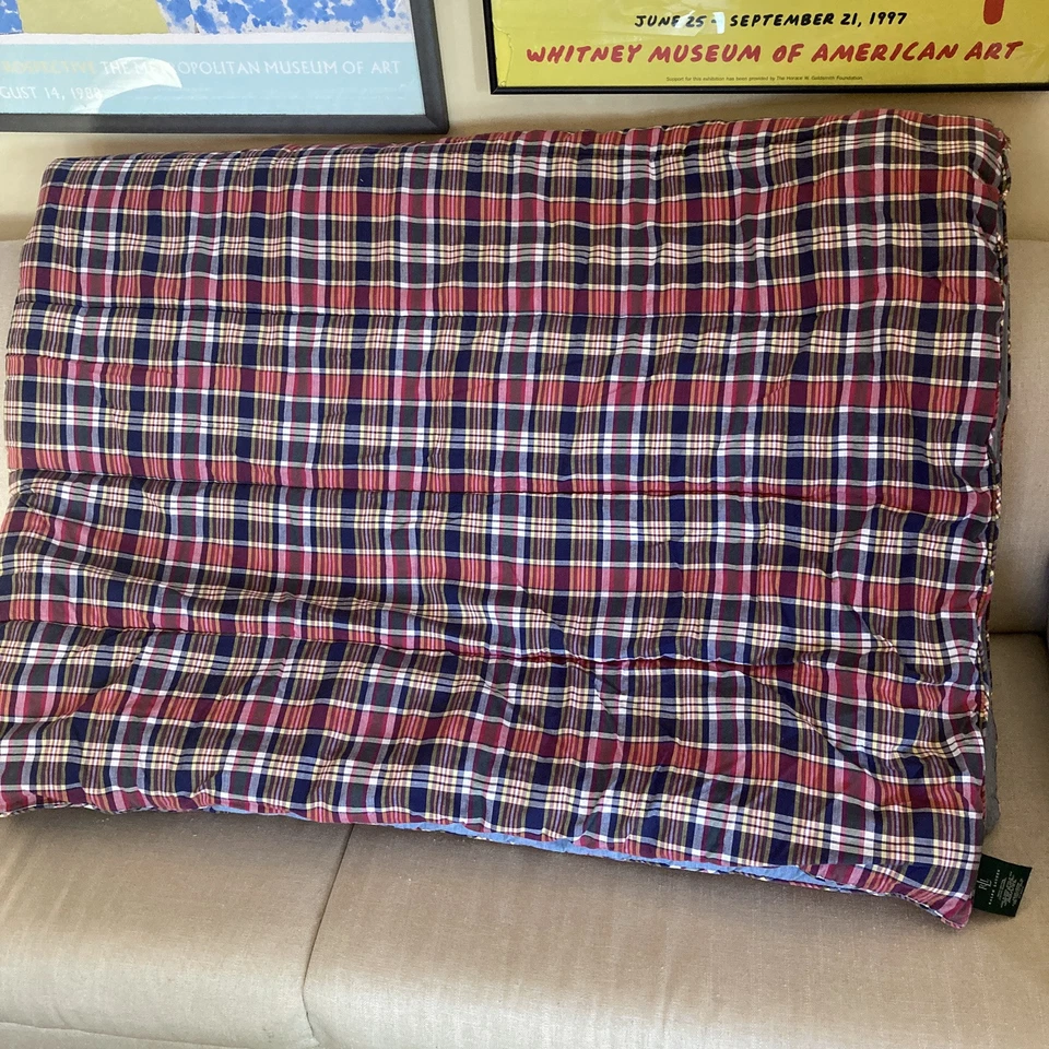 LAUREN Ralph Lauren Kennebunkport Madras Plaid Reversible Comforter- Size Twin - Image 1 of 4