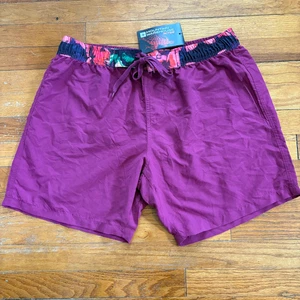 Mountain Warehouse Active Damen 14 beere Boardshorts 7" Schrittlänge 022611 Blumenmuster - Bild 1 von 3