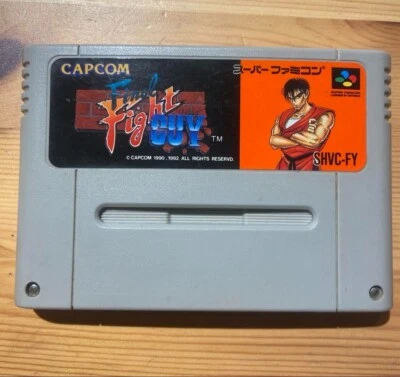 FINAL FIGHT GUY SFC Nintendo Super Famicom SNES Japan Version Tested - Image 1 of 2