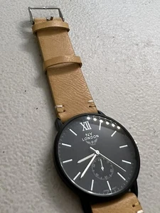 NY London Uhr mit Lederband, neu - Bild 1 von 6