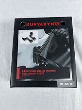 KURYAKYN FOR INDIAN CHIEF  14 AND UP CHIEF PASSENGER BOARD MOUNTS BLACK 5830