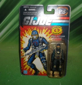 G I GI JOE 25TH ANNIVERSARY FOIL CARD COBRA OFFICER FIGUR - Bild 1 von 1