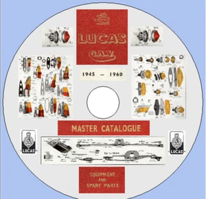 LUCAS MASTER EQUIPMENT AND SPARE PARTS CATALOGUE 1945-1960 - Picture 1 of 8