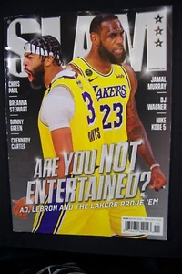 SLAM MAGAZINE, NOV/DEC 2020, LeBRON JAMES & ANTHONY DAVIS COVER - Picture 1 of 2