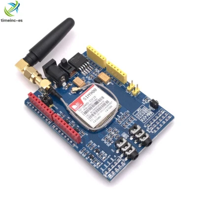 SIM900 850/900/1800/1900 MHz GPRS/GSM Development Board Module Kit For Arduino - Imagen 1 de 4