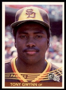 1984 Donruss Tony Gwynn  NR-MINT San Diego Padres #324