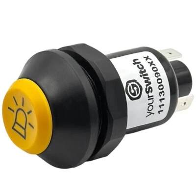 Interruptor de presión 11130090XX luz redonda luz de advertencia como Deutz 01177157 MF 1173443 - Imagen 1 de 3