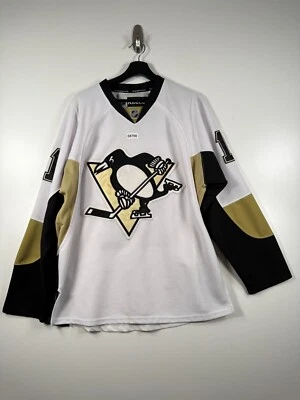 Camiseta deportiva blanca Reebok para hombre Pittsburgh Penguins Jordan Staal #11 talla 48 23,5x30,5 Foto 1 de 4
