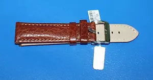 Correa de reloj acolchada grano de camello 22 mm - marrón - Imagen 1 de 2