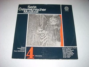 Austrian Choral Music Osterreichischer Musikrat Chormusik der Gegenwart LP VG+ - Picture 1 of 7