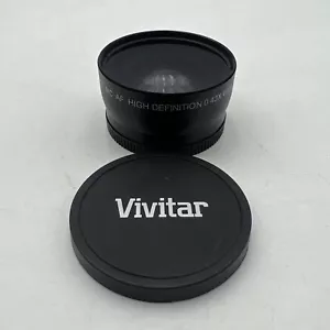 VIVITAR HD4 MC AF HIGH DEFINITION 0.43X WIDE ANGLE CONVERTER LENS 58mm- EUC! - Picture 1 of 9